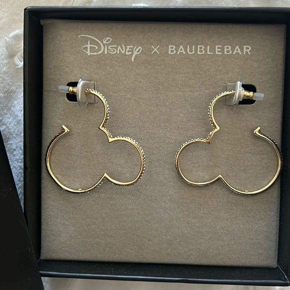 Disney Jewelry - Disney x Baublebar Mickey Earrings